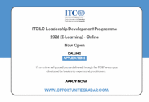 ITCILO Leadership Development Programme 2026