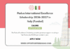 Padua International Excellence Scholarship 2026