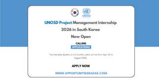 UNOSD Project Management Internship 2026