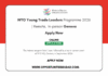 WTO Young Trade Leaders Programme 2026