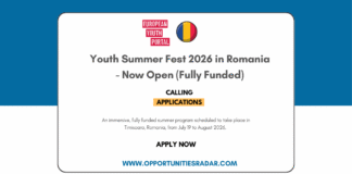 Youth Summer Fest 2026 in Romania