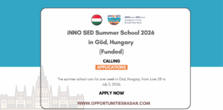 iNNO SED Summer School 2026