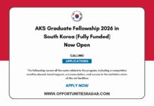 AKS Graduate Fellowship 2026