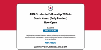 AKS Graduate Fellowship 2026