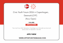 Civic Youth Forum 2026 in Copenhagen