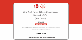 Civic Youth Forum 2026 in Copenhagen