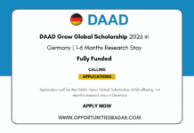 DAAD Grow Global Scholarship 2026