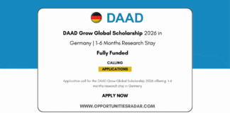 DAAD Grow Global Scholarship 2026