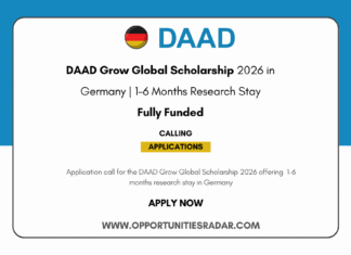 DAAD Grow Global Scholarship 2026