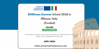 EU4Ocean Summer School 2026
