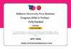 Sabanci University Pure Summer Program 2026