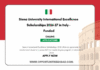 Siena International Excellence Scholarships 2026