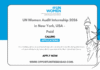 UN Women Audit Internship 2026 in New York