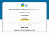 World Health Summit Stipend & Fellowship 2026