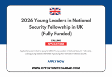 2026 Young Leaders in National Security Fellowship