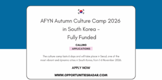 AFYN Autumn Culture Camp 2026