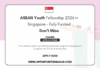 ASEAN Youth Fellowship 2026 in Singapore