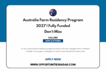 Australia Farm Residency Program 2027