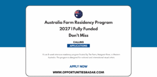 Australia Farm Residency Program 2027