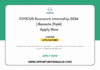 CIVICUS Research Internship 2026