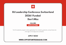 EU Leadership Conference Switzerland 2026