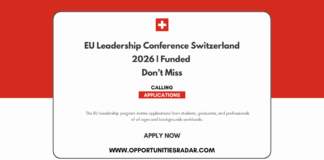 EU Leadership Conference Switzerland 2026