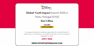 Global Youth Impact Summit 2026
