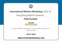 International Writers Workshop 2027