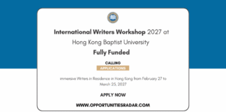 International Writers Workshop 2027