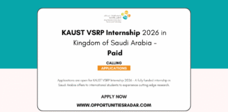 KAUST VSRP 2026