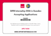 SIPRI Internship 2026 in Sweden