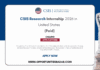csis research internship