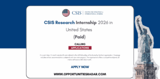 csis research internship