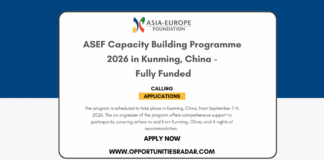 ASEF Capacity Building Programme 2026