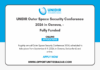 UNIDIR Outer Space Security Conference 2026