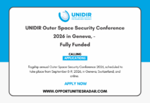 UNIDIR Outer Space Security Conference 2026