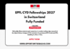 EPFL CYD Fellowships 2027 in Switzerland