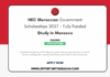 HEC Moroccan Government Scholarships 2027