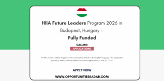 HIIA Future Leaders Program 2026