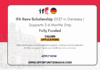 IFA Rave Scholarship 2027 in Germany