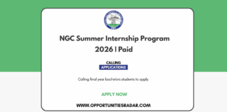 NGC Summer Internship Program 2026