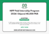 NIPP Paid Internship Program 2026