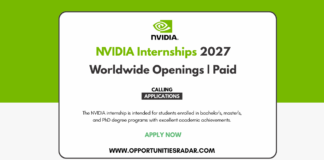 NVIDIA Internships 2027