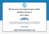 PEL Summer Internship Program 2026