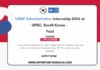 UNDP Administration Internship 2026