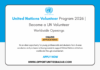 United Nations Volunteer Programme 2026