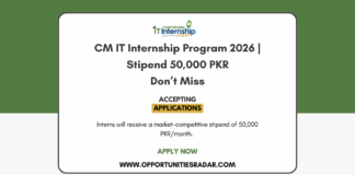 CM IT Internship Program 2026
