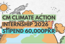 CM Punjab Climate Development Internship 2026 (PAID) CM Punjab Climate Development Internship 2026