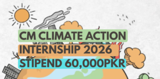 CM Punjab Climate Development Internship 2026