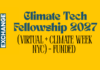 Climate Tech Fellowship 2027